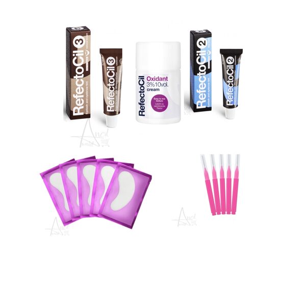 Materiāli skropstām, uzacīm