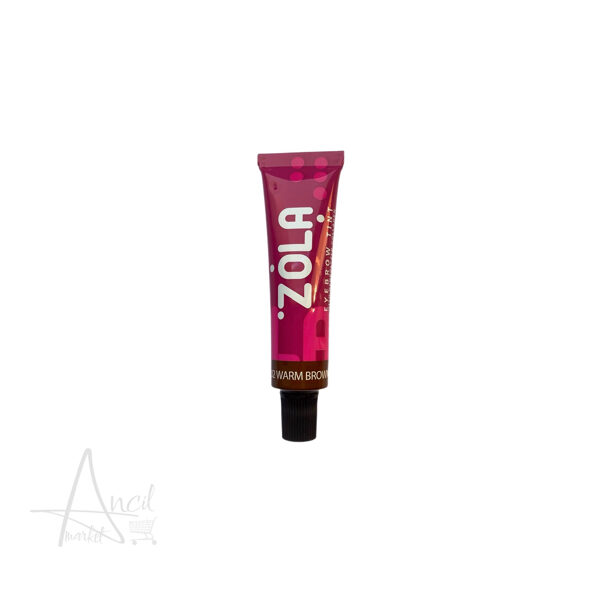 ZOLA Krāsa 02 WARM BROWN ar kolagēnu, 15ml