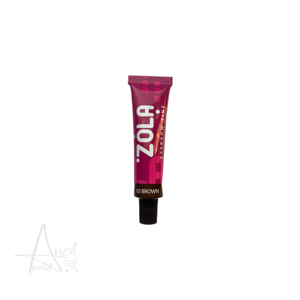 ZOLA Krāsa 03 BROWN ar kolagēnu, 15ml